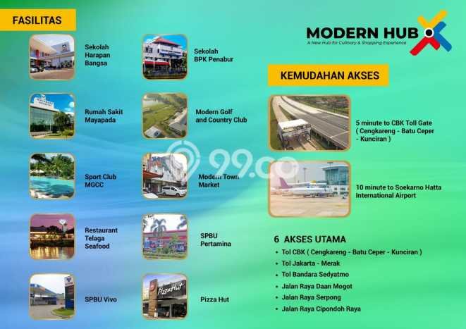 Dijual! Ruko di Modernland Tangerang LT 50m2 / LB 100m2 Kawasan Bisnis Dijual! Ruko di Modernland Tangerang LT 50m2 / LB 100m2 Kawasan Bisnis