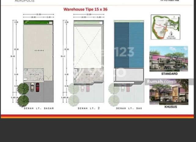 FOR SALE! Gudang di Neglasari Tangerang, LT 540m2, LB 560m2 FOR SALE! Gudang di Neglasari Tangerang, LT 540m2, LB 560m2