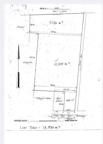Lahan untuk Dijual Lokasi Warureja, Tegal Luas 18940m2 SHM Lahan untuk Dijual Lokasi Warureja, Tegal Luas 18940m2 SHM