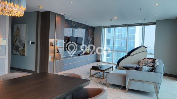 For Rent Apartemen Premium Kawasan Pantai Mutiara, 1 KM, Luas 243m², Best View For Rent Apartemen Premium Kawasan Pantai Mutiara, 1 KM, Luas 243m², Best View