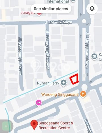 Kavling Tanah untuk Dijual di Singgasana, Bandung, Luas 316m2 Kavling Tanah untuk Dijual di Singgasana, Bandung, Luas 316m2