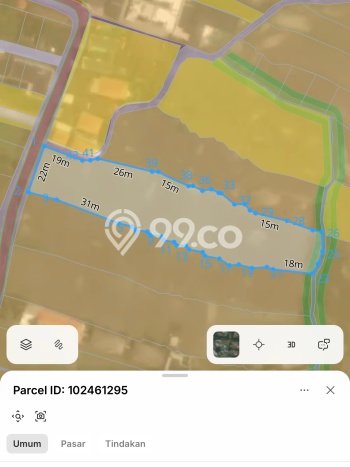 Dijual Tanah di Badung, Luas 3300m2 SHM Dijual Tanah di Badung, Luas 3300m2 SHM