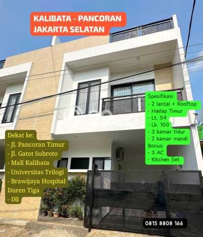 Rumah Modern 3 KT di Kalibata Jakarta Selatan Semi Furnished Rumah Modern 3 KT di Kalibata Jakarta Selatan Semi Furnished
