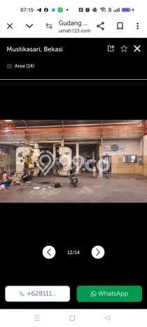 Lokasi Strategis! Dijual Gudang Bisnis di Bekasi Barat, Bekasi Kondisi Bagus Lokasi Strategis! Dijual Gudang Bisnis di Bekasi Barat, Bekasi Kondisi Bagus