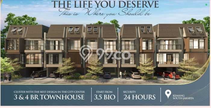 For Sale! Premium House LT 119m2 Desain Elegan di Kemang For Sale! Premium House LT 119m2 Desain Elegan di Kemang