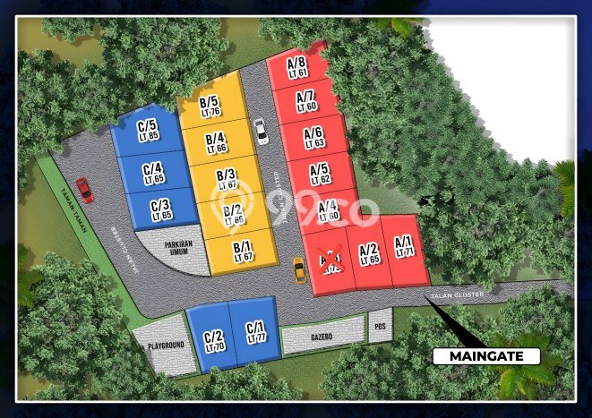 Jual Rumah Bagus Siap Huni LB 80m2 di Sawangan, Depok Jual Rumah Bagus Siap Huni LB 80m2 di Sawangan, Depok