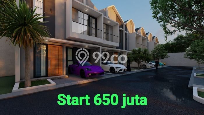 Rumah Modern Minimalis 3 Kamar Siap Huni di Ciracas Rumah Modern Minimalis 3 Kamar Siap Huni di Ciracas