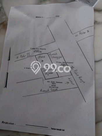 Tanah Dijual Area Strategis di Bintaro Tangerang Selatan 350m2 Tanah Dijual Area Strategis di Bintaro Tangerang Selatan 350m2