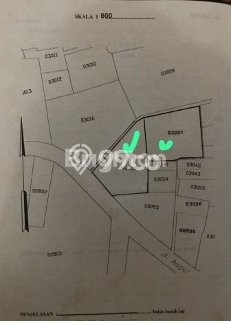 Tanah Komersial di Kramat Jati, Luas 943m², Akses Mudah Tanah Komersial di Kramat Jati, Luas 943m², Akses Mudah