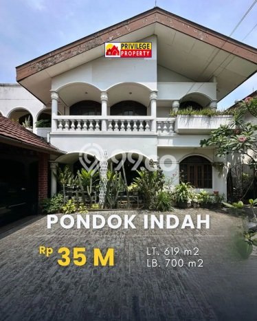 Rumah Luxury Modern Tanpa Renovasi di Pondok Indah Jakarta Selatan Rumah Luxury Modern Tanpa Renovasi di Pondok Indah Jakarta Selatan