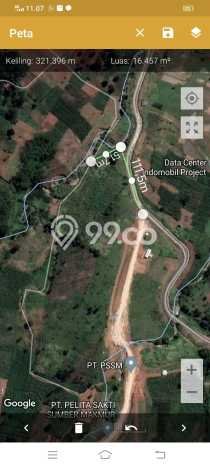 Tanah di Citeureup, Bogor Luas 168000m2 Dijual Segera Tanah di Citeureup, Bogor Luas 168000m2 Dijual Segera
