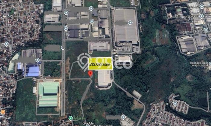 Tanah Investasi Dijual di Bekasi Punya Luas 32682m2 Tanah Investasi Dijual di Bekasi Punya Luas 32682m2
