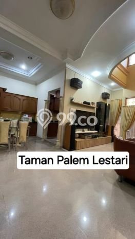 Ready to Use! Luxury House LT 260m2 Desain Elegan di Taman Palem Ready to Use! Luxury House LT 260m2 Desain Elegan di Taman Palem