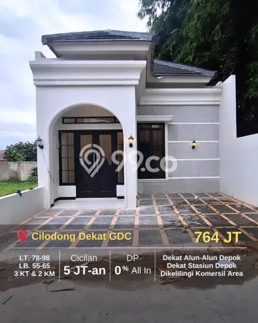 Jual Rumah Bagus Siap Huni LB 55m2 di Cilodong, Depok Jual Rumah Bagus Siap Huni LB 55m2 di Cilodong, Depok