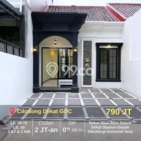 Hunian Cantik Modern Lb 50m2 di Cilodong, Depok Hunian Cantik Modern Lb 50m2 di Cilodong, Depok