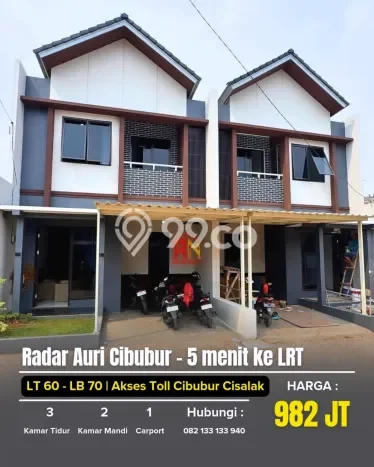 For Sale Hunian Rumah Nyaman 3 Kamar di Harjamukti, Depok For Sale Hunian Rumah Nyaman 3 Kamar di Harjamukti, Depok