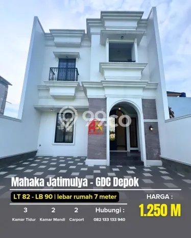 Jual Rumah Bagus Siap Huni LB 90m2 di Cilodong, Depok Jual Rumah Bagus Siap Huni LB 90m2 di Cilodong, Depok