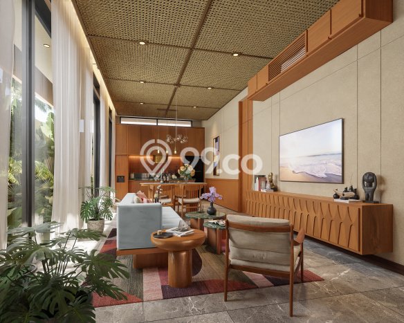 Hunian Asri LT 127m² Dekat Pusat Kota di Canggu, Badung Hunian Asri LT 127m² Dekat Pusat Kota di Canggu, Badung