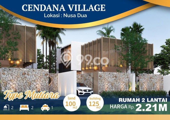 DIJUAL CEPAT! Rumah Modern di Nusa Dua, Badung, Luas 100m² Bangunan 125m² BISA KPR! DIJUAL CEPAT! Rumah Modern di Nusa Dua, Badung, Luas 100m² Bangunan 125m² BISA KPR!