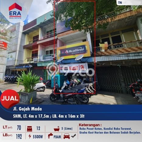 Unit Ruko Dijual di Pontianak Kota Pontianak Luas Bangunan 192m2 Unit Ruko Dijual di Pontianak Kota Pontianak Luas Bangunan 192m2