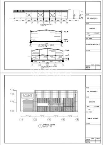 Unit Gudang Dijual di Bekasi LT 1817m2 & LB 1207m2 Unit Gudang Dijual di Bekasi LT 1817m2 & LB 1207m2