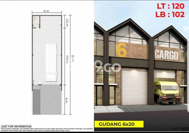 LOKASI STRATEGIS! Gudang di Pantai Indah Kapuk 2, Luas 102m², Area Berkembang LOKASI STRATEGIS! Gudang di Pantai Indah Kapuk 2, Luas 102m², Area Berkembang