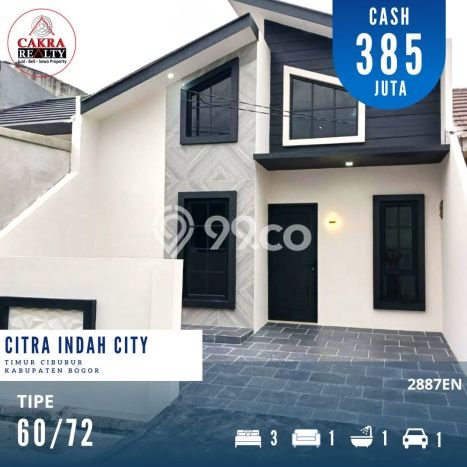 Jual Rumah Murah Meriah Cileungsi Punya 3 Kamar & LT 72m2 Jual Rumah Murah Meriah Cileungsi Punya 3 Kamar & LT 72m2