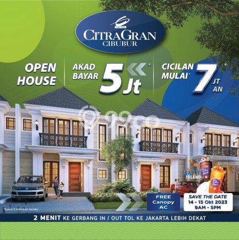 Hunian Nyaman Asri 3 KT Siap Huni di Cibubur Jakarta Timur Hunian Nyaman Asri 3 KT Siap Huni di Cibubur Jakarta Timur