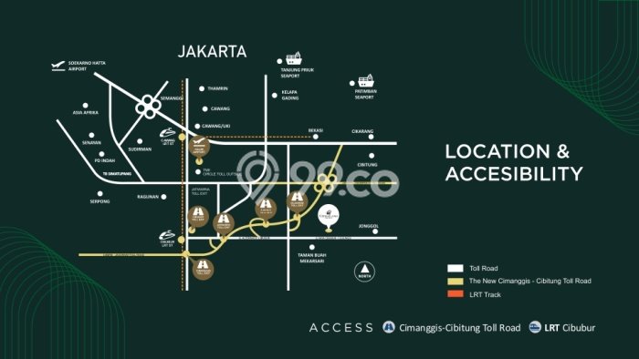 Dijual Rumah Modern 3 KT di Cibubur, Jakarta Timur Dijual Rumah Modern 3 KT di Cibubur, Jakarta Timur