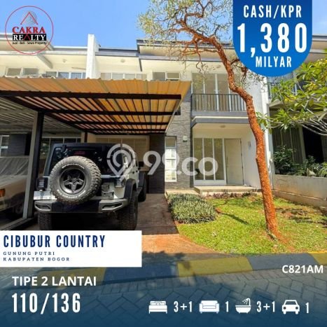 Rumah Minimalis 4 KT di Cibubur Jakarta Timur Unfurnished Rumah Minimalis 4 KT di Cibubur Jakarta Timur Unfurnished