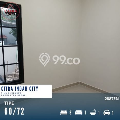 Jual Rumah Murah Meriah Cileungsi Punya 3 Kamar & LT 72m2 Jual Rumah Murah Meriah Cileungsi Punya 3 Kamar & LT 72m2