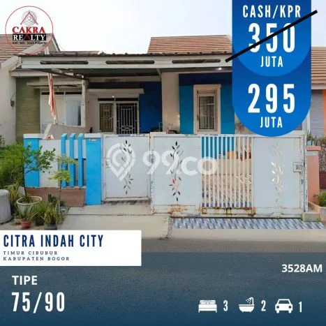 Jual Rumah Murah Meriah Jonggol Punya 3 KT & LT 90m2 Jual Rumah Murah Meriah Jonggol Punya 3 KT & LT 90m2
