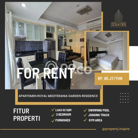 Sewa Apartemen Terjangkau 2 BR di Tanjung Duren Jakarta Barat Sewa Apartemen Terjangkau 2 BR di Tanjung Duren Jakarta Barat