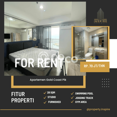 Sewa Apartemen Murah di Pantai Indah Kapuk 0 Bedroom Sewa Apartemen Murah di Pantai Indah Kapuk 0 Bedroom