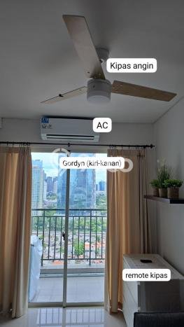 Siap Huni Apartemen di Jakarta Pusat 1 Kamar & 1 Kamar Mandi, Luas 42m2 Siap Huni Apartemen di Jakarta Pusat 1 Kamar & 1 Kamar Mandi, Luas 42m2