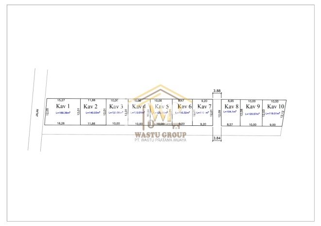 Untuk Dijual Tanah di Depok Sleman Luas 104m2 SHM Untuk Dijual Tanah di Depok Sleman Luas 104m2 SHM