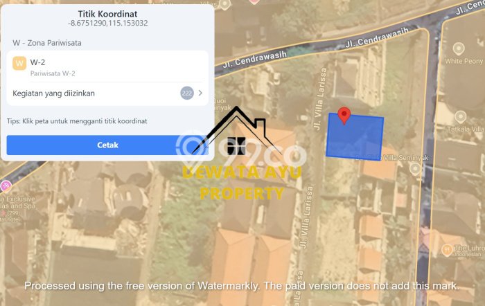 Tanah Kavling Dijual di Badung dengan Spesifikasi 200m2 Tanah Kavling Dijual di Badung dengan Spesifikasi 200m2