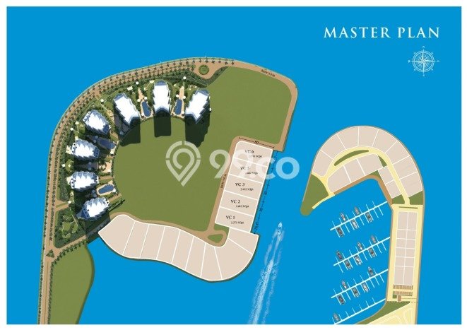 Tanah Bisnis di Pantai Mutiara, Luas 2402m², Lokasi Strategis Tanah Bisnis di Pantai Mutiara, Luas 2402m², Lokasi Strategis
