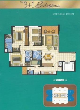 HOT DEAL! Apartemen di Tanjung Duren Selatan, 3 KT, Luas 135m², Lokasi Elite, Pemandangan Kota HOT DEAL! Apartemen di Tanjung Duren Selatan, 3 KT, Luas 135m², Lokasi Elite, Pemandangan Kota