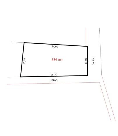 Tanah Kavling untuk Dijual di Kembangan Jakarta Barat 305m2 Tanah Kavling untuk Dijual di Kembangan Jakarta Barat 305m2