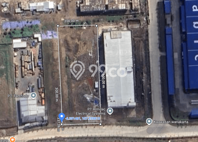 Dijual Tanah Kawasan Lippo Cikarang, Luas 5973m2m², Kawasan Asri Dijual Tanah Kawasan Lippo Cikarang, Luas 5973m2m², Kawasan Asri
