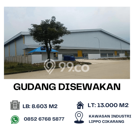 Gudang paling strategis disewakan di Lippo Cikarang Cikarang Gudang paling strategis disewakan di Lippo Cikarang Cikarang