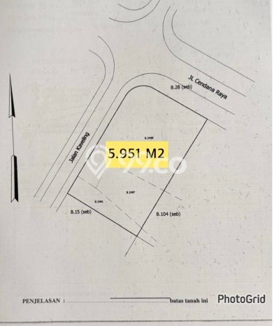 Lahan Kosong Dijual di Lippo Cikarang, Cikarang, Luas 5951m2 Area Strategis Lahan Kosong Dijual di Lippo Cikarang, Cikarang, Luas 5951m2 Area Strategis