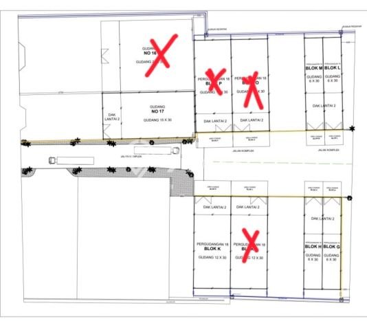 Gudang untuk Disewa di Pusat Jakarta Barat Luas Bangunan 540m2 Gudang untuk Disewa di Pusat Jakarta Barat Luas Bangunan 540m2