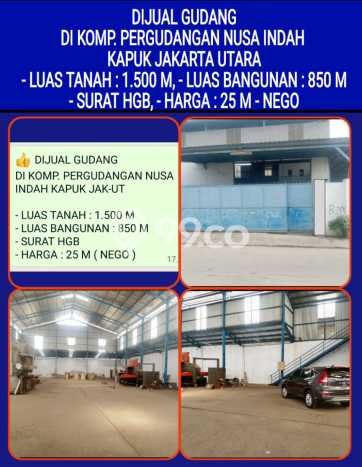 Paling Dicari! Gudang Dijual di Kapuk Harga Kompetitif Paling Dicari! Gudang Dijual di Kapuk Harga Kompetitif
