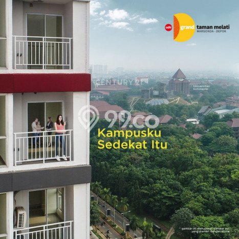 Hunian Apartemen Strategis untuk Dijual di Depok dengan 2 Kamar Hunian Apartemen Strategis untuk Dijual di Depok dengan 2 Kamar