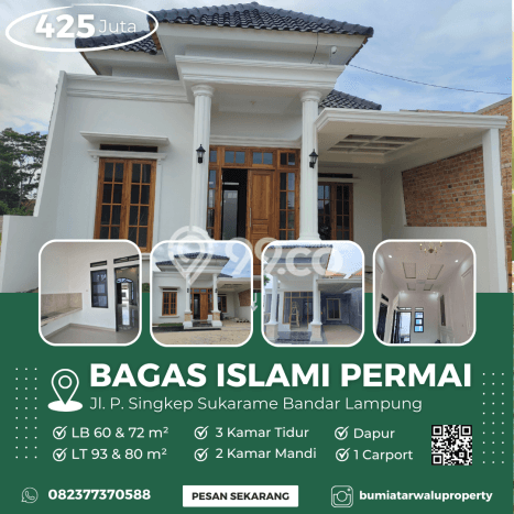 Rumah Minimalis Favorit Siap Huni Area Sukarame LT 80m2 Rumah Minimalis Favorit Siap Huni Area Sukarame LT 80m2