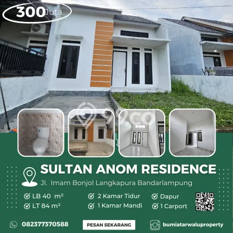 HOT PROPERTY! Rumah Premium di Langkapura, Luas 84m² LB 40m² HOT PROPERTY! Rumah Premium di Langkapura, Luas 84m² LB 40m²