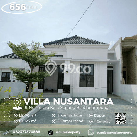 For Sale Rumah 3 Kamar Lokasi Strategis Nyaman dan Strategis di Kedaton For Sale Rumah 3 Kamar Lokasi Strategis Nyaman dan Strategis di Kedaton