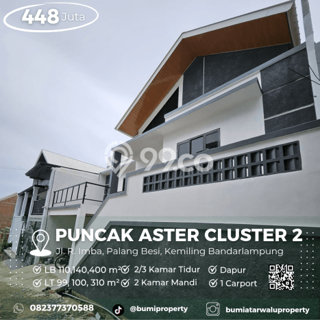 Rumah Minimalis Terbaik Siap Huni Area Kemiling LT 100m2 Rumah Minimalis Terbaik Siap Huni Area Kemiling LT 100m2